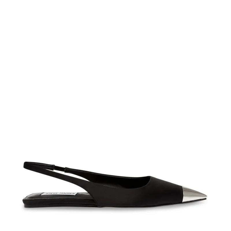 Steve madden centric black/silver women's shoes